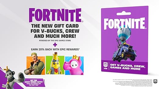 Fortnite eGift Card - Powered by the Epic Games Store