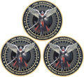 The Archangel Michael Challenge Coin Religious Coins Christian Coin Collectors Gifts (Pack of 3)