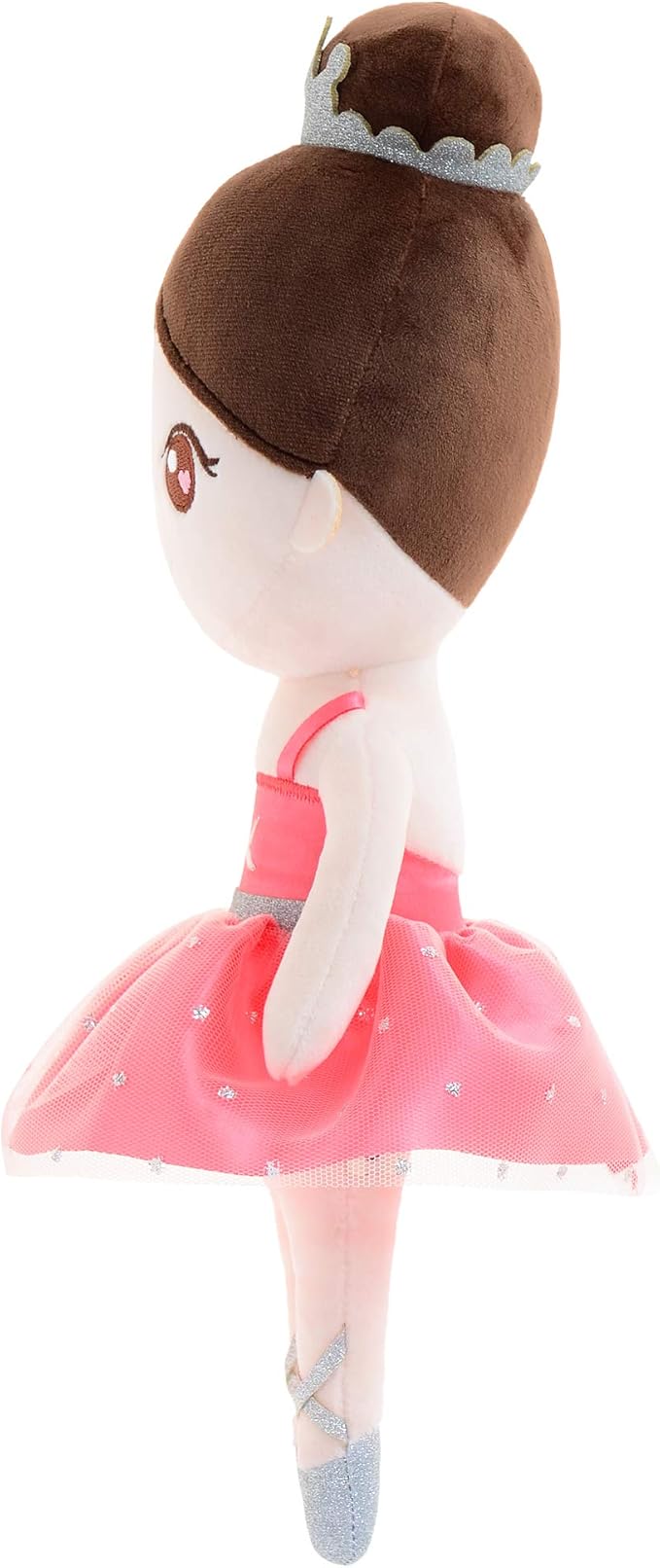 Gloveleya Baby Girl Gifts Dolls Soft Plush Toy Ballet Girl Doll Watermelon Red 13 Inches with Gift Box…
