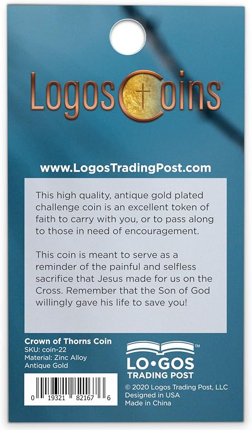 Crown of Thorns Logos Trading Post Ungraded or About Uncirculated