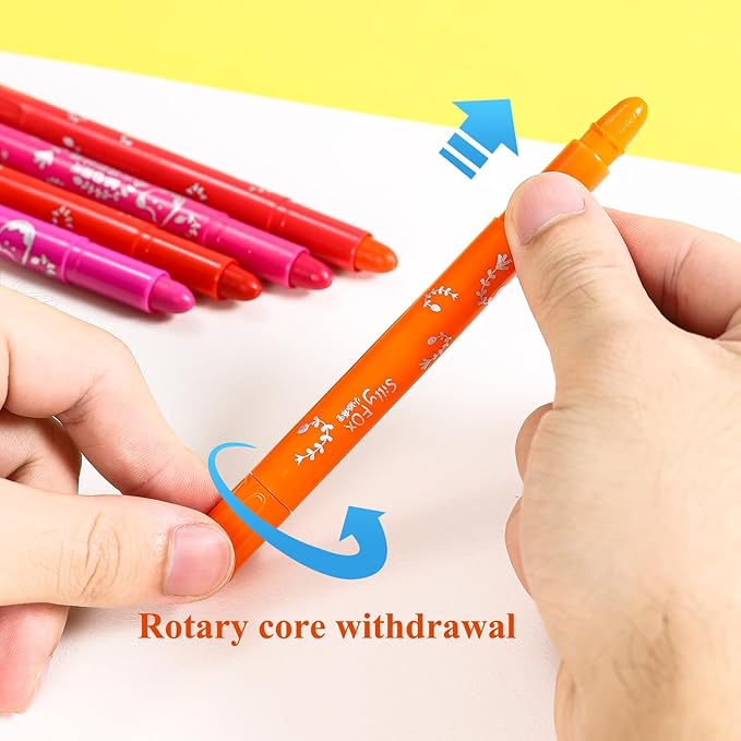 M&G 36 Colors Solid Tempera Paint Sticks for Kids, Washable Non-toxic, Quick Drying, Works Great on Paper Wood Glass Ceramic Canvas, Paint for Kids and Toddlers