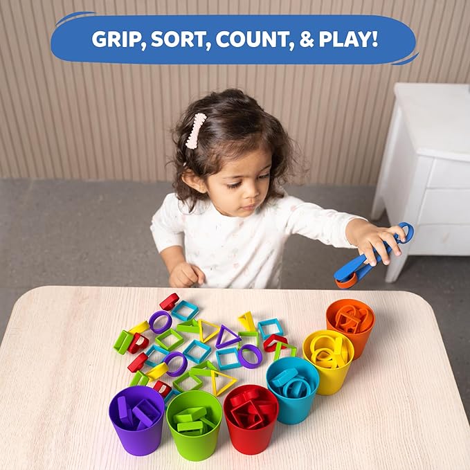 Skillmatics Silicone Rainbow Sorting Game - Learning & Educational Toy, Sorting, Counting & Sequencing Skills, for Toddlers & Preschoolers Ages 3, 4, 5, 6