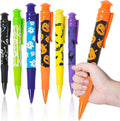 Letapapa Halloween Party Favor for Kids, 48 Pcs Halloween Jumbo Pens in 6 Designs, Halloween Toys, Goodie Bag Stuffers Fillers, Trick or Treat, School Classroom Rewards