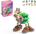 Italian Brainrot Action Figure Building Kit, Brainrot Toys, Creative STEM Construction Blocks, Collectible Desk Decor Gift for Adults & Teens 14+(Giraffa Celeste VIAGGIO AGRESTE)