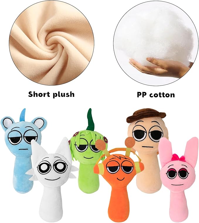 Sprunky Plush,Sprunky Plushies,Soft and Funs Stuffed Toys Dolls for Fans and Friends Christmas Birthday