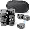 Cool Fidget Toy Fridge Magnets Rocks,Science Kit Magnet DIY Alphabet Number, Magnetic Hematite Stones Gift, Magnet Ferrite Putty Desk Toy for Adults(24PCS)