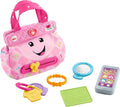 Fisher-Price Baby & Toddler Toy Laugh & Learn My Smart Purse with Lights, Learning Songs & 5 Accessories for Infants Ages 6+ Months (Amazon Exclusive)