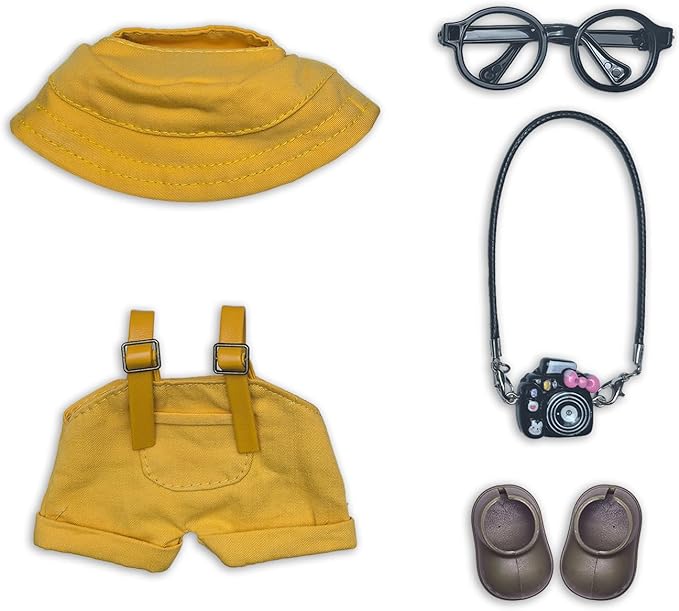 17cm Doll Clothes Set Fashion Doll Clohtes with Accessories of Doll Clothing Suitable for Various Outfits of Dolls (Style F)