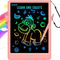 Toddler Toys for 3-6 Years Old Girls Boys, LCD Writing Tablet 8.5 Inch Doodle Board, Electronic Drawing Tablet, Drawing Pads,Travel Gifts for Kids Age 3 4 5 6 7 Year Old Girls Boys (Pink)