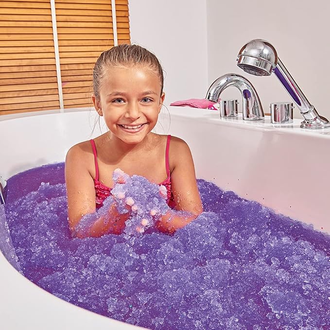 Zimpli Kids 12 Use Mega Value Baff Pack from, 4 x Gelli Baff, 2 x Slime Baff & 6 x Crackle Baff, Children's Sensory & Bath Toy, Birthday Presents for Boys & Girls, Certified Biodegradable Gift
