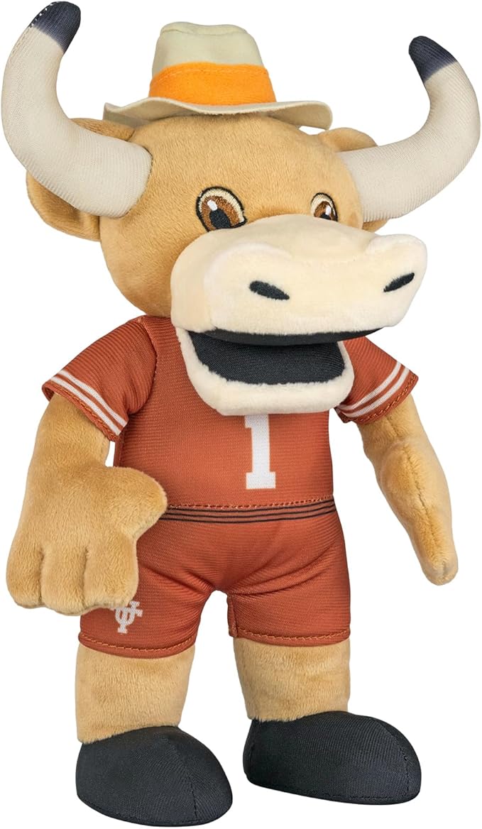 Bleacher Creatures Texas Longhorns Hook 'Em 10" Mascot Plush Figure - A Mascot for Play or Display