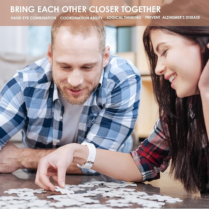 MOMIBOOK Puzzles for Adults 1000 Pieces Jigsaw Puzzles of Genre Painting of Cats in Jiangnan, Painting Image Chinese Challenging Hard Impossible Puzzle Unique Funny Party Christmas Birthday Gifts