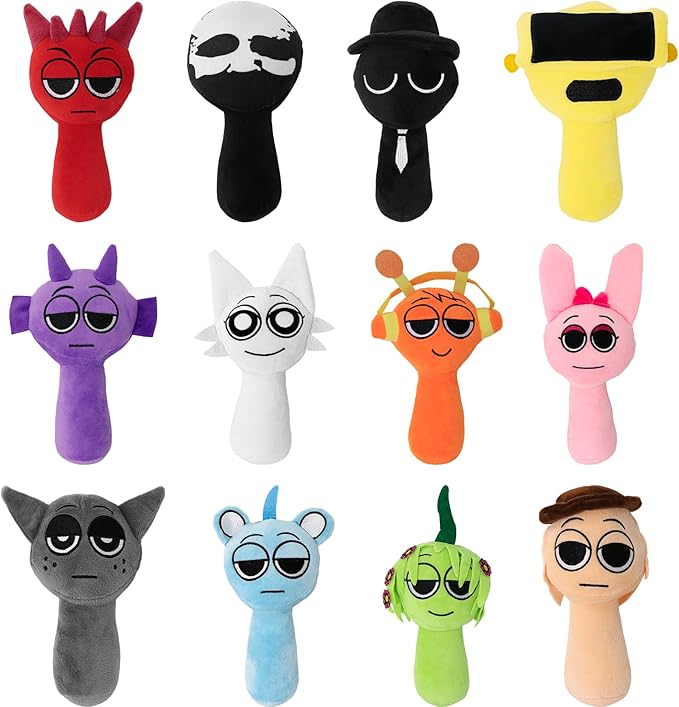Sprunky Plush,Sprunky Plushies,Soft and Funs Stuffed Toys Dolls for Fans and Friends Christmas Birthday