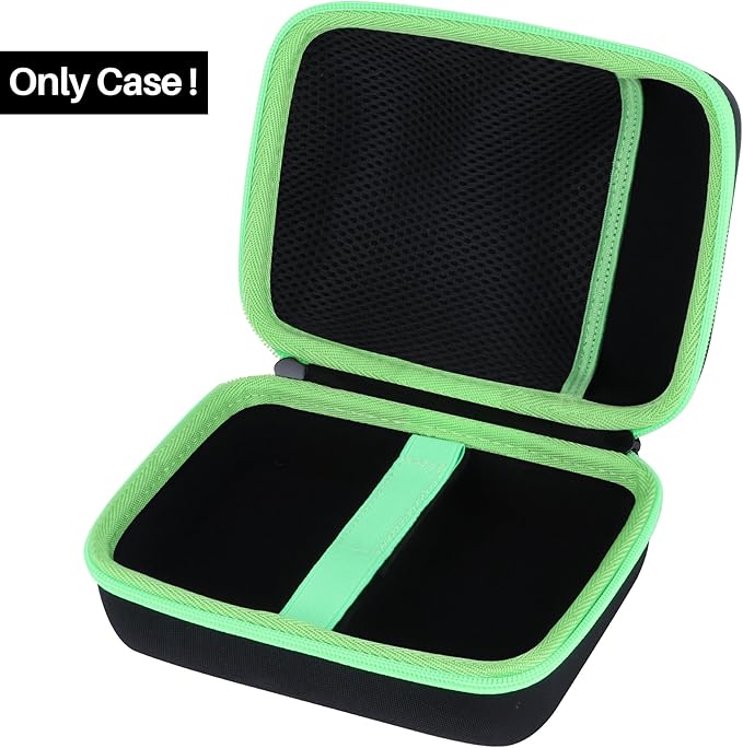 Storage Case Compatible with LeapFrog Magic Adventures Binoculars (Black+Apple Green Case)