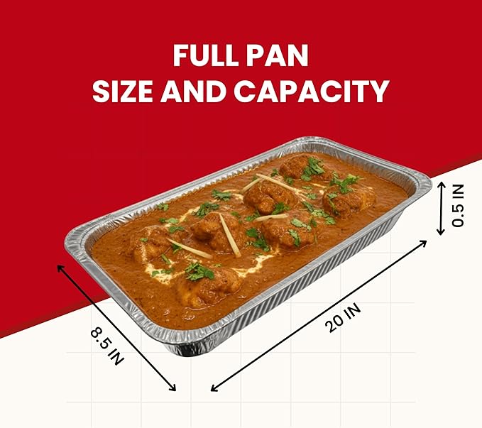 Flameless Food Warming Pads (6 Pack) - Food Warmers for Parties Buffet Disposable - Party Buffet Servers and Warmers for Full Size Pans - Heating Pads for Chafing Dish- Must-Have Catering Supplies