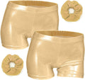 Aosva Little Big Girls' Sparkle Dance Tumbling Athletic Gymnastics Short 2-14Years