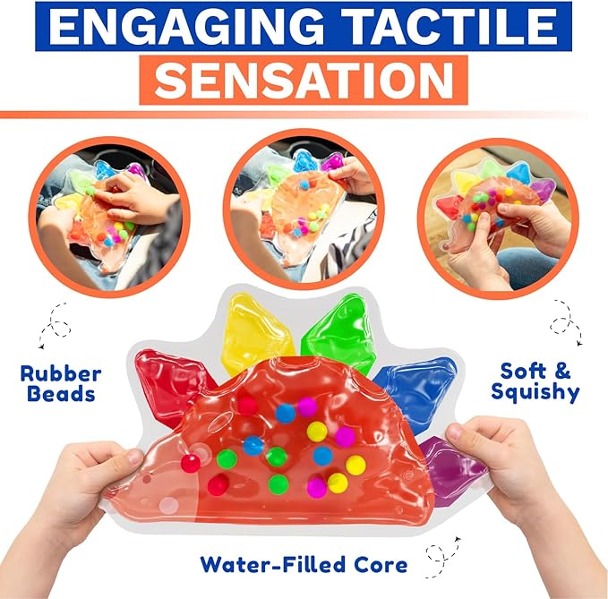 4-Pack Color Sorting Sensory Toys for Toddlers Ages 3+ Montessori Travel Toys Calm Down Toy for Preschool | Flower, Porcupine, Cloudy Rainbow Color Matching Activities Gift Ready for Boys Girls B-Day