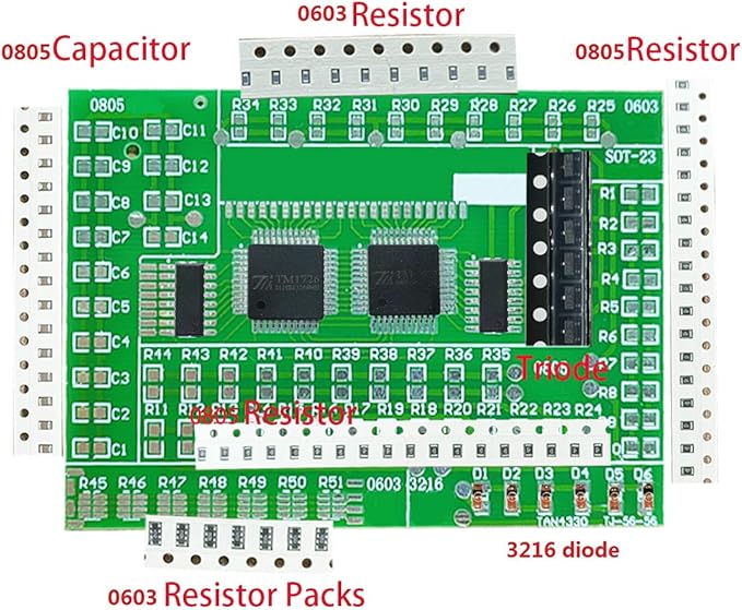 Gikfun DIY SMD/SMT Components Practice Board Soldering Skill Training Kit AE1173
