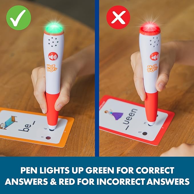 Educational Insights Hot Dots® Kindergarten Prep Set – Toddler ABC Flash Cards with Interactive Pen, Kindergarten Learning Activities, Reading & Math Workbooks, Learn to Read for Kids Ages 4+