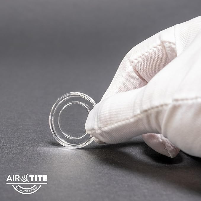 Air-Tite Holder A19 25ct Coin Holder / Coin Capsules - Protect & Display 19mm Collectible Coins, Direct Fit for 19mm Coins, Clear and Durable Protection for Collectible Coins Preserve Your Penny