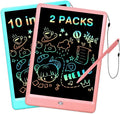 EooCoo Toys for Ages 3-6, Drawing Board 2 Pack, 10 Inch LCD Writing Tablet, Electronic Drawing Tablet, Girl/Boy Birthday Gift, Kids Toys, Drawing Pad Girls Gifts, Kids Travel Essential