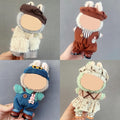 4 Pack—17cm Doll Clothes,Premium Doll Outfit with Accessories,Doll Princess Skirt,Cute Clothes Outfit for 17cm Dolls,End Dolls Fashion Clothing Set(No Dolls and Shoes) (Set E)