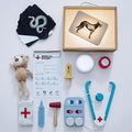 Doctor Kit for Toddlers 3-5, Pet Vet Pretend Play Toys for Kids, with X-Ray, Wooden Light Box, Medical Tools, STEM Educational Montessori Toys