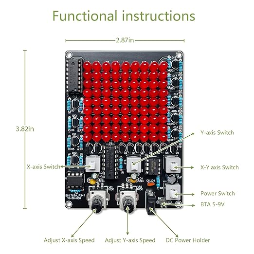 YYSOLDER LED Soldering Kit - DIY Electronic Kit for Adult STEM Learning