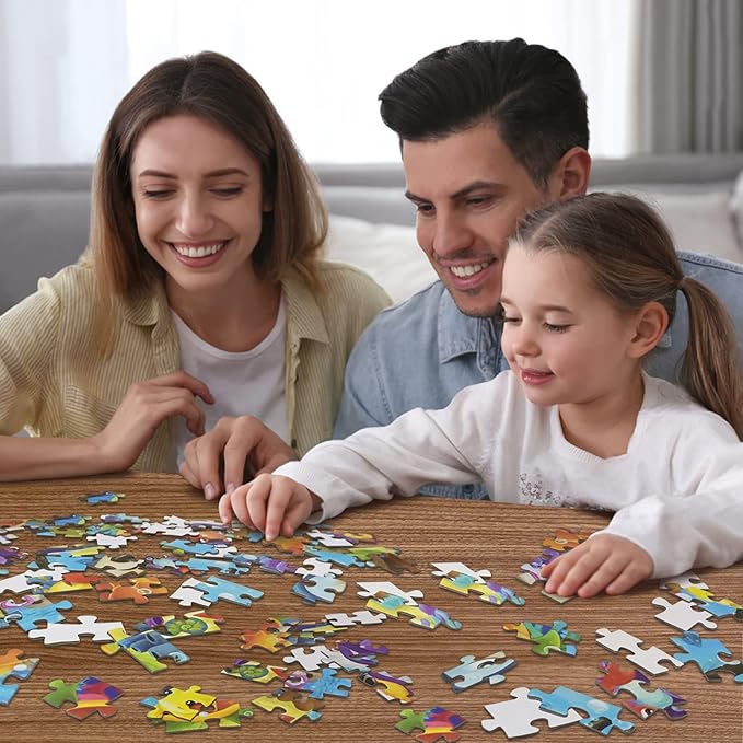 HUADADA Puzzles for Kids Ages 4-8, Construction Vehicles 100 Piece Puzzles for Kids Educational Jigsaw Puzzles Toys for Boys and Girls Age 4, 5, 6, 7, 8-10 Years Old (15" x 10")