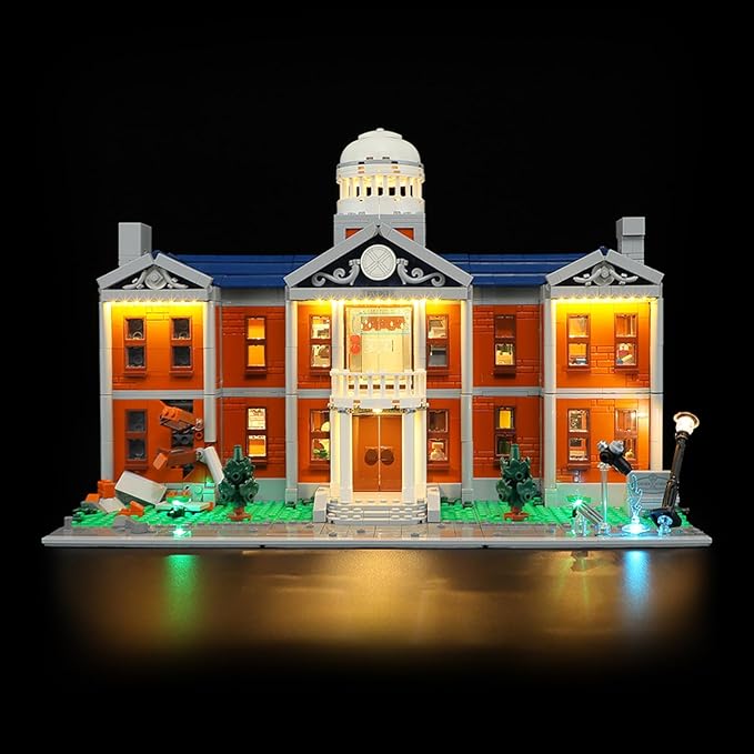 LED Light Kit for Lego 76294 X-Men: The X-Mansion Building Set, Compatible with Lego 76294 Building Blocks Model(Not Include Blocks Set)