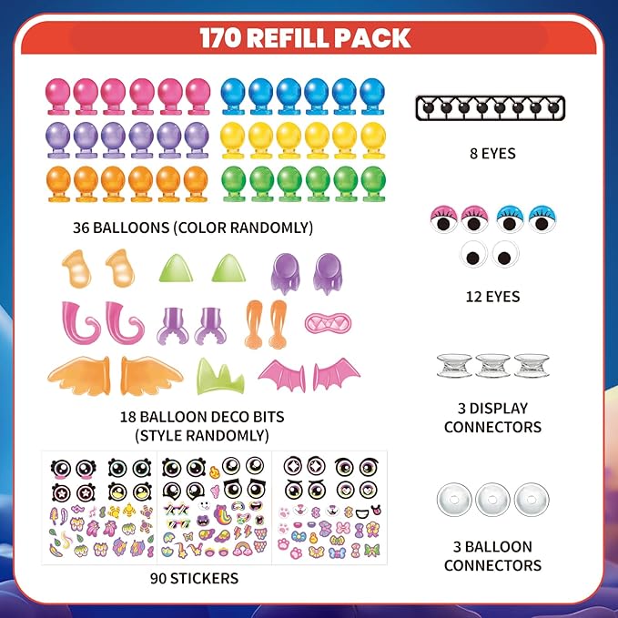 DIY Space Magic Balloon Craft Accessories Set