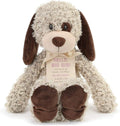 DEMDACO Big Sister Puppy Soft Brown 13 inch Plush Material Stuffed Animal Figure Toy