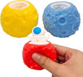 3 PCS Set Squeeze Toys Squishes Toy Decompression Evil Astronaut Space Cup Squeeze Toys,Sensory Fidget Toys,Stress Relief for Kids & Adult Tricky Funny Novelty Toy