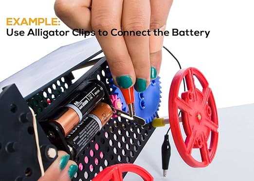 Alligator Clips Electrical, 20PCS Preminum Test Leads with Crocodile Clips, 5 Colors Jumper Wires Kit with Testing Probes for Electrical Testing with Dual Ended Insulators for Circuit Connection