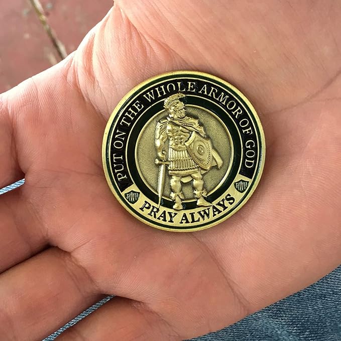 Armor of God Challenge Coin Collector's Medallion (Single Coin)