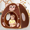 Kids Play Tent BOENBRO Pop Up Tent for Kids Foldable Play Tent Playhouse with Storage Bag Toddler Tents for Indoor and Outdoor Birthday Toy for Boys Girls