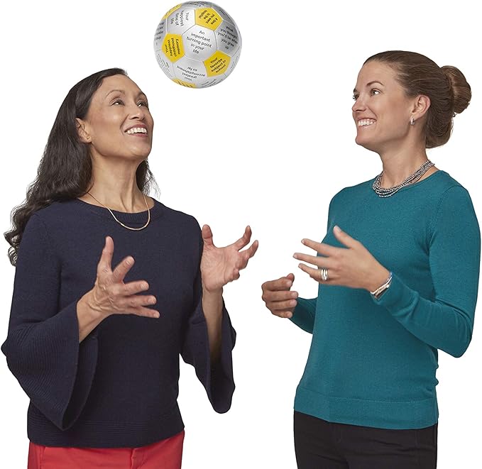 Trainers Warehouse 6" Thumball Collection, 32 Prompts for Conversation, Team Building, Relationship and Training