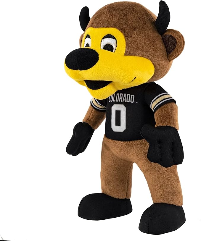 Bleacher Creatures Colorado Buffaloes Chip The Buffalo 10" Mascot Plush Figures - A Mascot for Play or Display