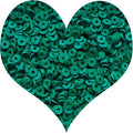 3000Pcs Clay Beads Flat Round Polymer Bead Vinyl Heishi Beads Flat Round Polymer Bead for Jewelry Making Necklace Bracelet （33-Green