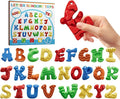 26pcs A-Z Various Letter Fidget Toys Sensory Stone for Kids，Textured Soft Worry Stone for Autism Kids Calming - Fidget Stress Toys for Students Anxiety Relief - Small Prizes Fidget Toys