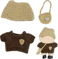 Clothes Set Compatible with 17cm Doll, Hat and Overalls Set for 15cm Doll Outfit Accessories Suit, Cute Clothe for Dress up Unique Style.
