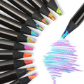 nsxsu Stocking Stuffers Art Supplies, 12 Rainbow Colored Pencils for Adults Kids, Teen Girl Gifts Trendy Stuff, Multicolored Cool Fun Pencil for Drawing Painting Sketch, School Supplies Party Favor