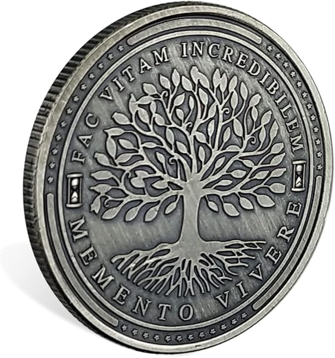 AtSKnSK Memento Mori Memento Vivere Coin