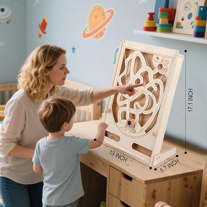 Pinball Game - New Marble Maze Game - Fun Hand-Eye Coordination Training for Kids, Great for Family Bonding & Special Occasion Gifts (Standard Edition)