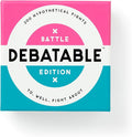 Brass Monkey Debatable Battle Edition – Social Party Game with 400 'Who Would Win in A Fight' Prompts to Argue About, 2+ Players