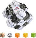 Large 3D Labyrinth Cube Puzzle, 3D Magic Cube Maze Ball Puzzle, Magic Cube Ball Dual-Use, Improve Spatial Recognition and Cultivate Logical Thinking for Adults Teens (Grey)