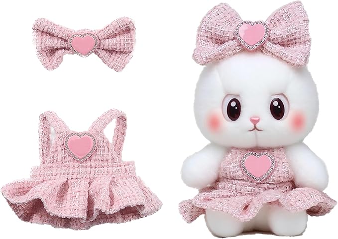 17 cm Doll Clothes - 6.7 Inches Cute Dolls Dress - Premium Fashion Accessories, Luxury Chic Doll Clothes & Style Bundle,Gifts for Lovers(Style E)