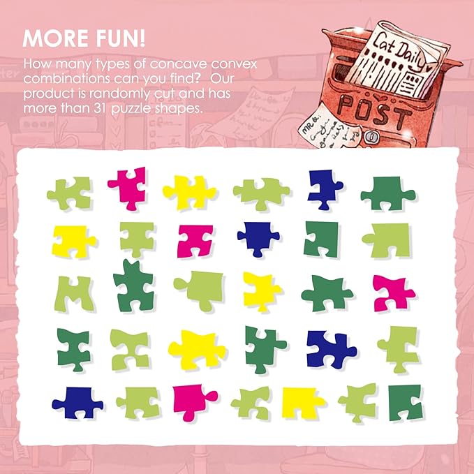 MOMIBOOK Puzzles for Adults 1000 Pieces Jigsaw Puzzles of Flowers in Pages, Painting Image Bookstore Bookshop Difficult Challenging Hard Impossible Puzzle Unique Funny Party Christmas Birthday Gifts