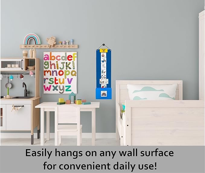 Visual Schedule for Kids – 133 Durable Plastic Picture Cards with Soft Loop Coins | Daily Routine & Chore Reward Chart for Home, School, Autism, ADHD & Special Needs Behavior Support