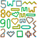 60 Pcs Wacky Tracks Snap Click Toys for Party Favors, Snake Puzzles Fidget Bulk Toys for School Classroom Prize, Goodie Bag Stocking Stuffers, Christmas Easter Thanksgiving Gifts for Kids Students
